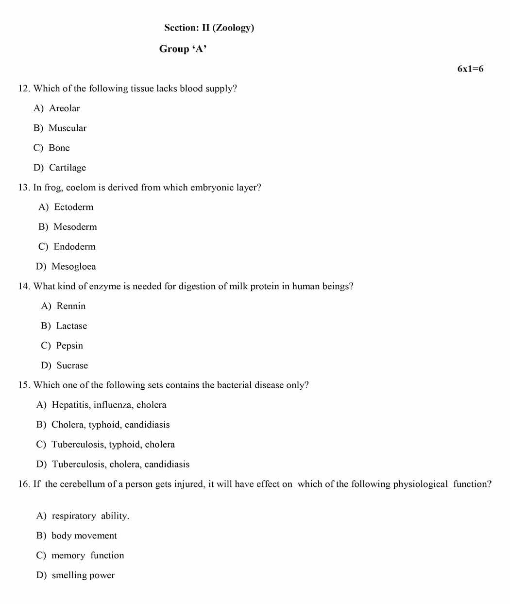 Class 12 Biology Model Question 2082 - Page 3